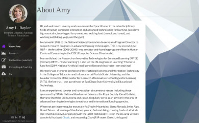 amybaylor.com screenshot