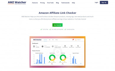 amzwatcher.com screenshot