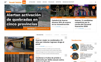 ancashnoticias.com screenshot