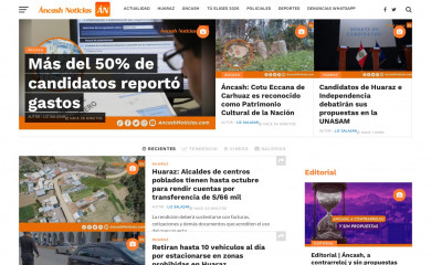 ancashnoticias.com screenshot
