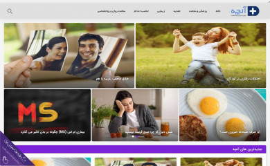 ancheh.ir screenshot