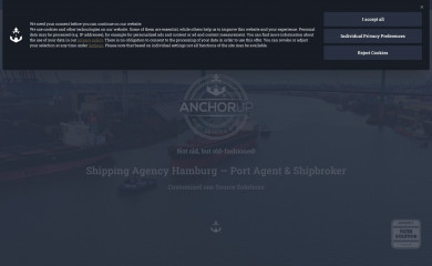 anchor-up.de screenshot