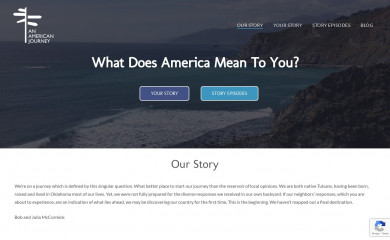 anamericanjourney.us screenshot
