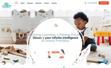 anantpratibha.com screenshot