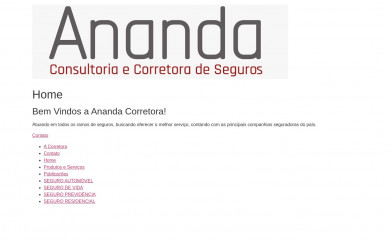 anandacorretora.com.br screenshot