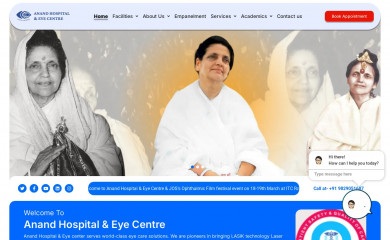 anandeyehospital.com screenshot