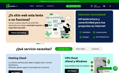 http://www.anacondaweb.com screenshot
