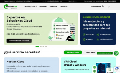 http://www.anacondaweb.com screenshot