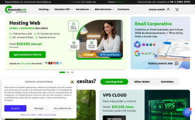 http://www.anacondaweb.com screenshot