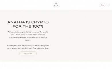 anatha.io screenshot
