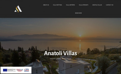 anatolivillaslefkada.gr screenshot