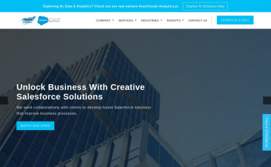 anavcloudsoftwares.com screenshot