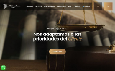 anayalegalplaya.com screenshot