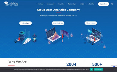 anblicks.com screenshot