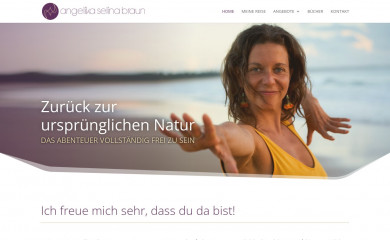 angelikaselinabraun.com screenshot
