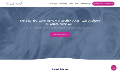 angeloasis.com screenshot