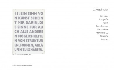 angelmaier.at screenshot