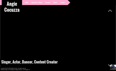 angiecocuzza.com screenshot