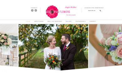 angiewalkerbeautifulflowers.co.uk screenshot