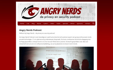 angrynerdspodcast.nl screenshot