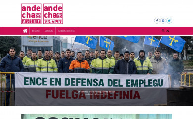 andecha.org screenshot