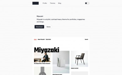 https://andersnoren.se/teman/miyazaki-wordpress-theme/ screenshot