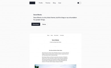 Davis Blocks screenshot