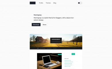 https://andersnoren.se/teman/hemingway-wordpress-theme/ screenshot