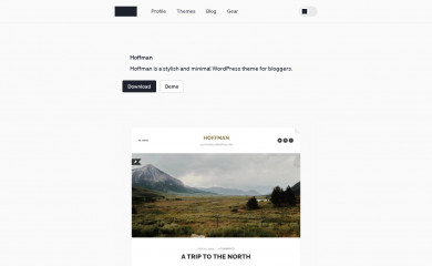 https://andersnoren.se/teman/hoffman-wordpress-theme/ screenshot