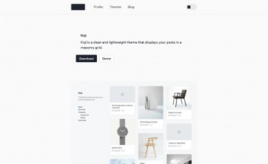 https://andersnoren.se/teman/koji-wordpress-theme/ screenshot