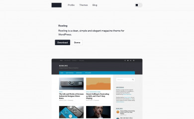 https://andersnoren.se/teman/rowling-wordpress-theme/ screenshot