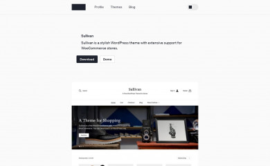 https://andersnoren.se/teman/sullivan-wordpress-theme/ screenshot