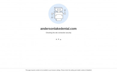 andersonlakedental.com screenshot
