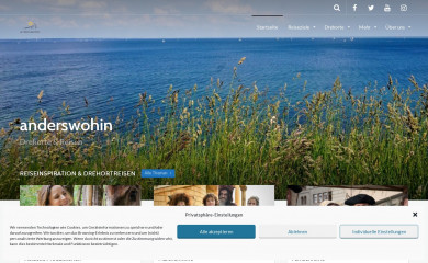 anderswohin.de screenshot
