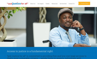 andjusticeforall.org screenshot