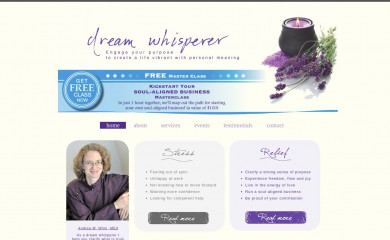andreamwinn.com screenshot