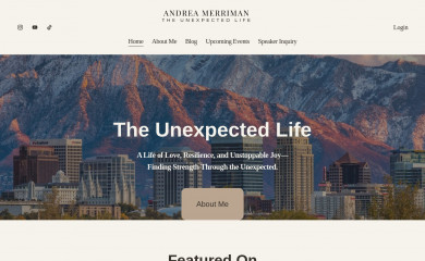 andreamerriman.com screenshot