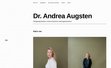andreaaugsten.de screenshot