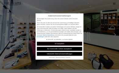 andreas-sapper-schuhe.de screenshot