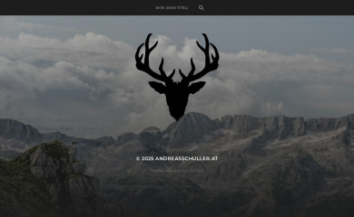 andreasschuller.at screenshot