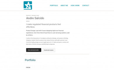 andresalcidodesign.com screenshot