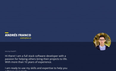andresfran.co screenshot
