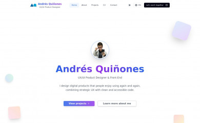 andresquinones.com screenshot