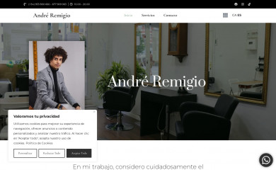 andreremigio.com screenshot