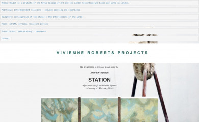 andrewhewish.com screenshot