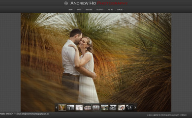 andrewhophotography.com.au screenshot
