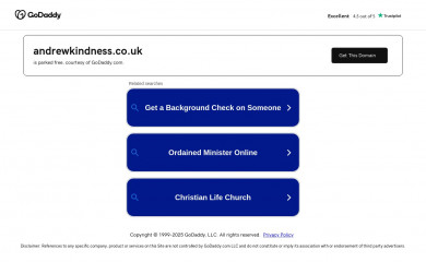 andrewkindness.co.uk screenshot