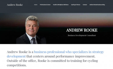 andrewrooke.org screenshot
