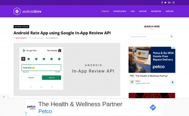androidhive.info screenshot