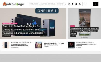 androidsage.com screenshot